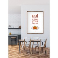 Плакат "34;Просто Постер "34; Спагетти 90x120 в подарочном тубусе 314799154721