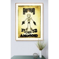 Плакат "34;Просто Постер "34; Radiohead - Paranoid Android 90x120 в подарочном тубусе 784985960301