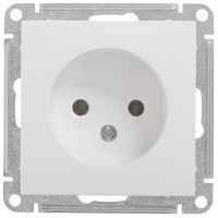 Розетка встраиваемая Schneider Electric W59 без заземления, цвет белый