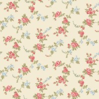 Обои виниловые Aura Abby Rose бежевые 0.53 м AB42415
