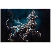 Картина Дом Корлеоне Робот Хищник 60х90 см