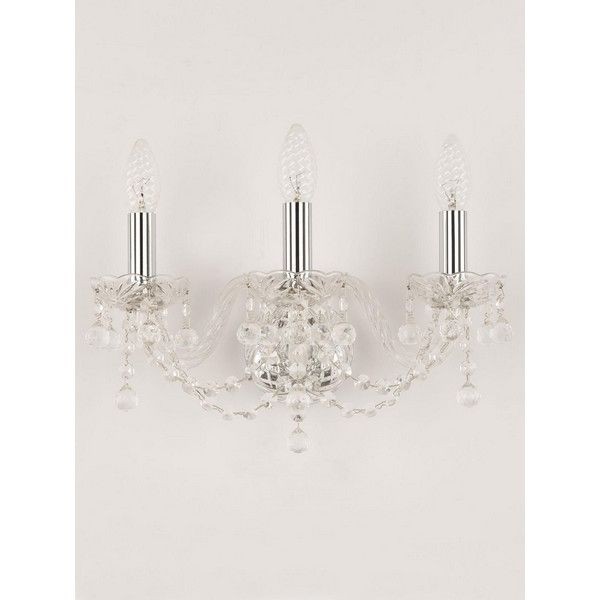 Настенный светильник Bohemia Ivele Crystal 108B.3.141.Ni E14 цвет никель
