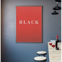 Плакат "34;Просто Постер "34; Red 90x120 в подарочном тубусе 403504273561