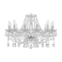 Люстра потолочная Bohemia Ivele Crystal 107.12.240.Ni E14 12 ламп 24 м²