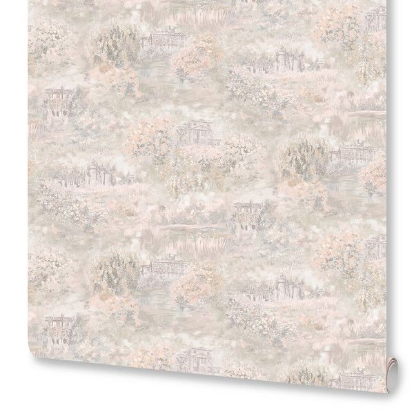 Обои флизелиновые Euro Decor Saint-Tropez бежевые 1.06 м 7084-01