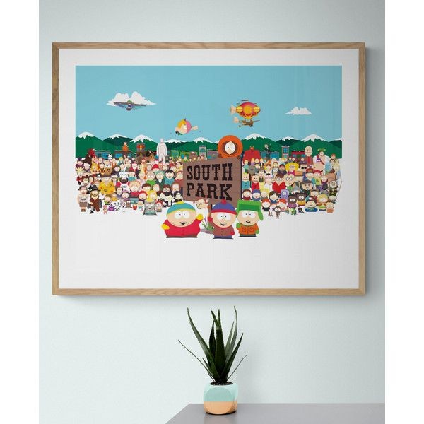 Плакат "34;Просто Постер "34; South Park - Заставка 90x120 в подарочном тубусе 320571397771