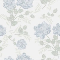 Обои флизелиновые Collection For Walls Northern Feelings голубые 0.53 м 203602