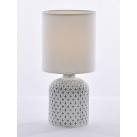 Лампа настольная рабочая Arte Perfetto Luce APL223AT18103.OFFWHITE цвет Серый / Серебристый