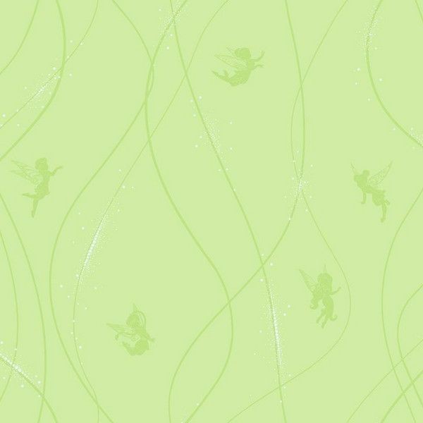 Виниловые обои York Wallcoverings зеленые DK5906 0.52 м