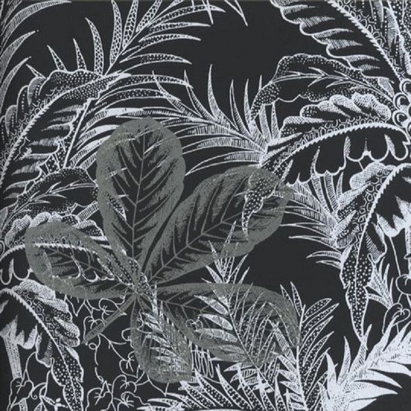 Виниловые обои York Wallcoverings черные AT4151 0.68 м