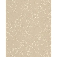 Обои флизелиновые Мир Авангард Swirl коричневые 1.06 м 11-152-07