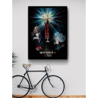 Постер "34;Просто Постер "34; Тетрадь смерти. Эл и Лайт 90x120 в подарочном тубусе Металл