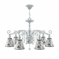 Люстра Maytoni Provence 28 E4-07-G-LMP-O-8-CRL-E4-07-TR-DN E14 7 ламп 16 м²