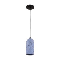 Люстра подвесная Arte Perfetto Luce Bolonia 3301.7094.80-175.Blue.Marble E27 1 лампа 2 м²