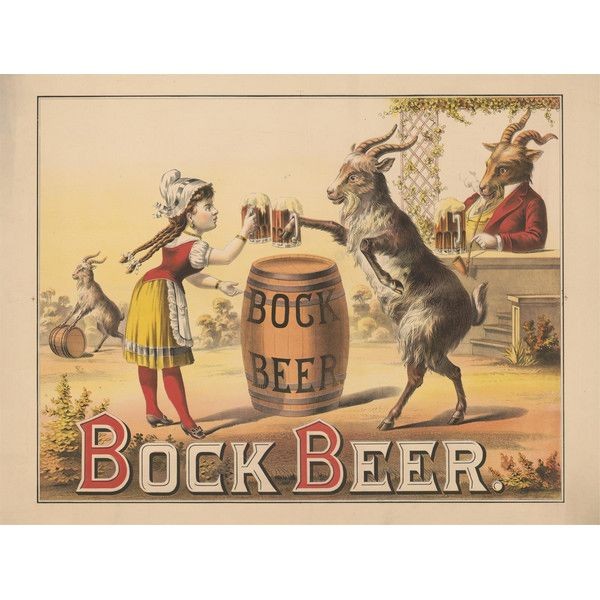 Плакат "34;Просто Постер "34; Bock Beer 90x120 в подарочном тубусе 866158118791