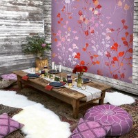 Фотообои Urban Style Оранжевый в розовом UST5009 200х180 см
