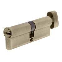Цилиндр ключ/вертушка 45х45 бронза, 90 C BK AB