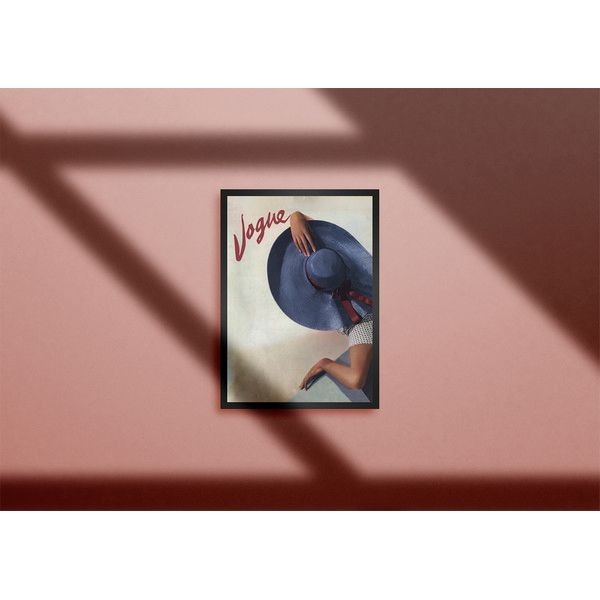 Плакат "34;Просто Постер "34; Журнал Vogue 90x120 в подарочном тубусе 893110486361