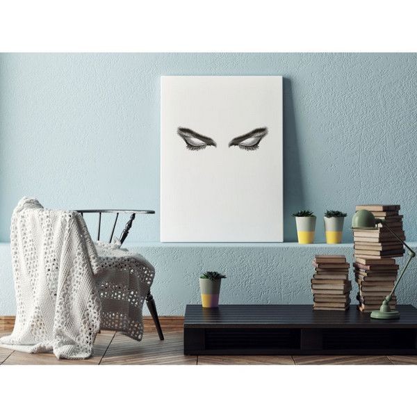 Постер в раме ПростоПостер Веки 204949121222, 40х50 см