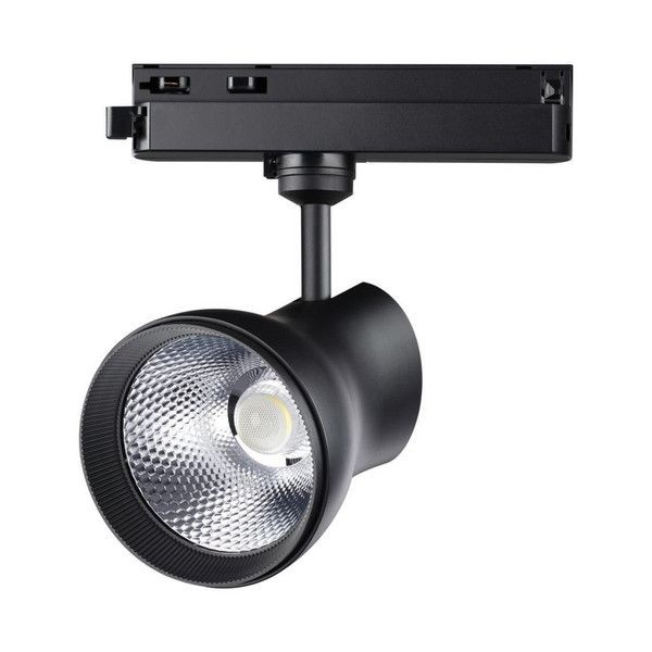 Трековый светильник Novotech Pirum 358437 цвет черный