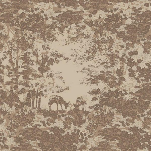 Обои бумажные York Wallcoverings Houndstooth бежевые ML1304 0.68 м