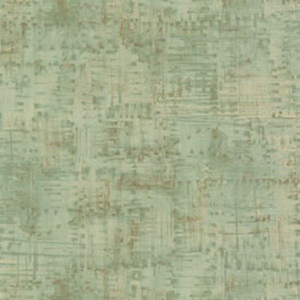 Обои бумажные York Wallcoverings 18 Karat зеленые KA5235 0.68 м