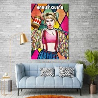 Плакат "34;Просто Постер "34; Harley Quinn: Birds of Prey 90x120 в подарочном тубусе 544303606401