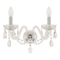 Бра Bohemia Ivele Crystal 116B.2.165.Ni 2 лампы
