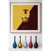 Постер Просто Постер Железный Человек : Iron Man - Минимализм 50х70 см