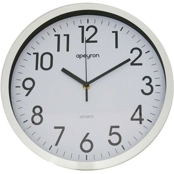 Часы настенные Apeyron ML7120 o30 см металл