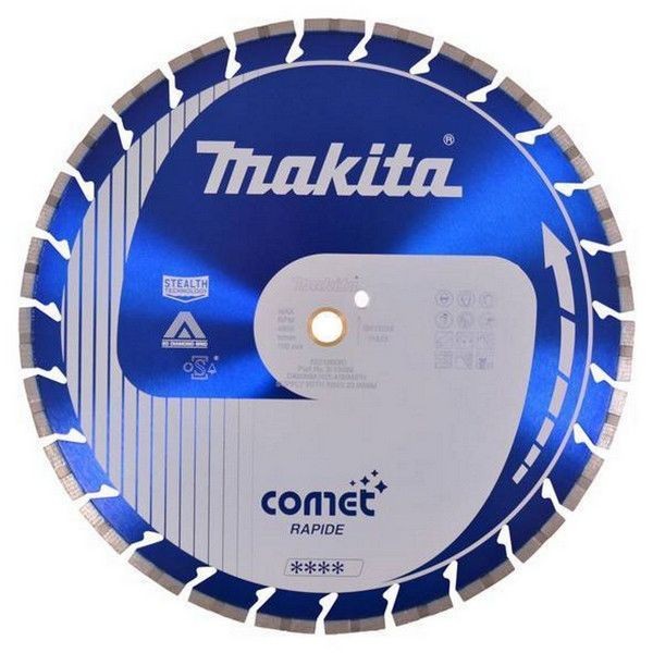 Алмазный диск сегментированный Makita Cosmos Comet Rapide 230х22,2 (3DDG, Stealth) B-12893