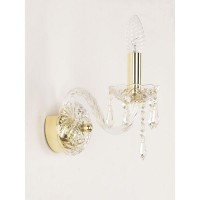 Настенный светильник Bohemia Ivele Crystal 104B.1.141.G E14 цвет золотой