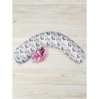 Подушка AmaroBaby для беременных Ламы 170х25 см, холлофайбер