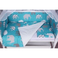 Комплект постельного белья AmaroBaby в кроватку, бязь4 предмета
