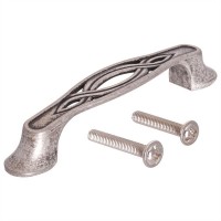 Ручка-скоба Kerron 96 мм цвет чернёный старинный цинк