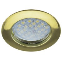 Светильник встраиваемый Ecola DL100 FG1601EFF