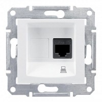 Розетка компьютерная Schneider Electric SEDNA SDN4500121