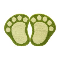 Коврик для ванной Shahintex ЛАПКИ MICROFIBER 706077 80х50 см