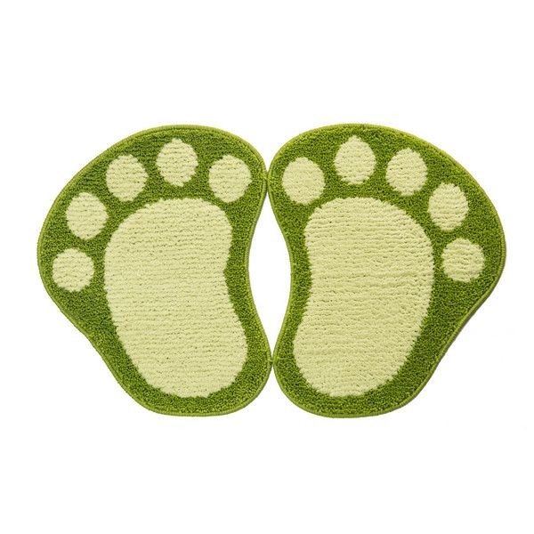 Коврик для ванной Shahintex ЛАПКИ MICROFIBER 706077 80х50 см