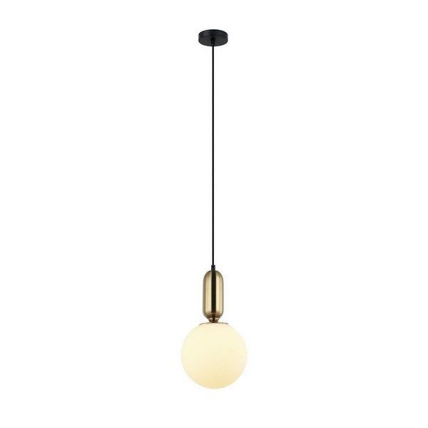 Люстра подвесная Lumien Hall ERMIN LH4112/1PM-BK-BR E27 1 лампа 3 м²