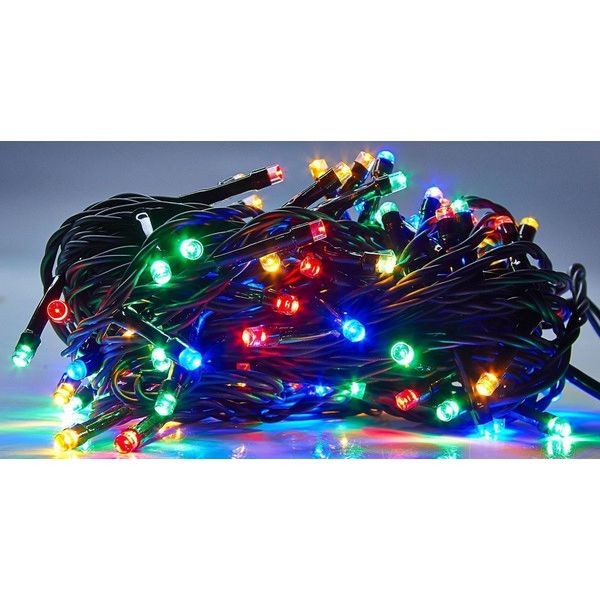 Электрогирлянда наружная «Нить» 20 м 200 LED мультисвет 8 режимов