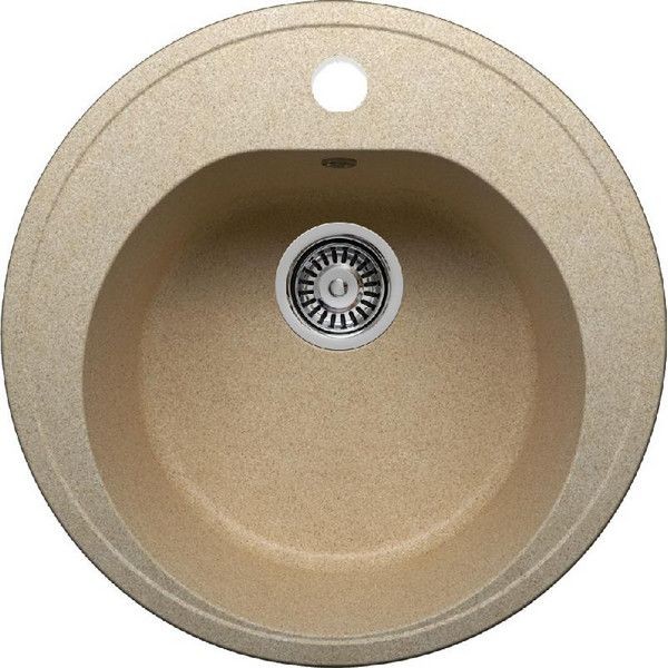 Кухонная мойка POLYGRAN F-08 №302 (Песоч)