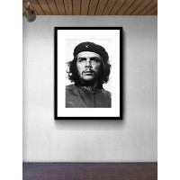Постер "34;Просто Постер "34; Портрет Че Гевары 40x50 в раме Металл