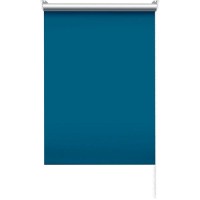 Штора рулонная блэкаут 50x175 см синяя