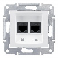 Розетка компьютерная Schneider Electric SEDNA SDN4600121