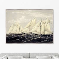Картина Картины в Квартиру Yachts on a summer cruise KVK1-225122189, 75х105 см