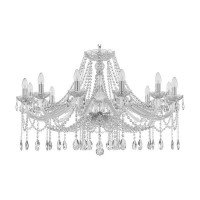 Люстра потолочная Bohemia Ivele Crystal 107.12.360.Ni E14 12 ламп 24 м²