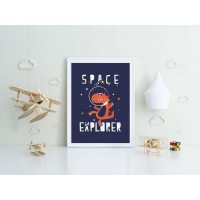 Постер ПростоПостер Space Explorer 822139629370, 60х90 см