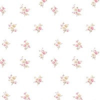 Обои виниловые Aura Little England II белые 0.53 м PR33839