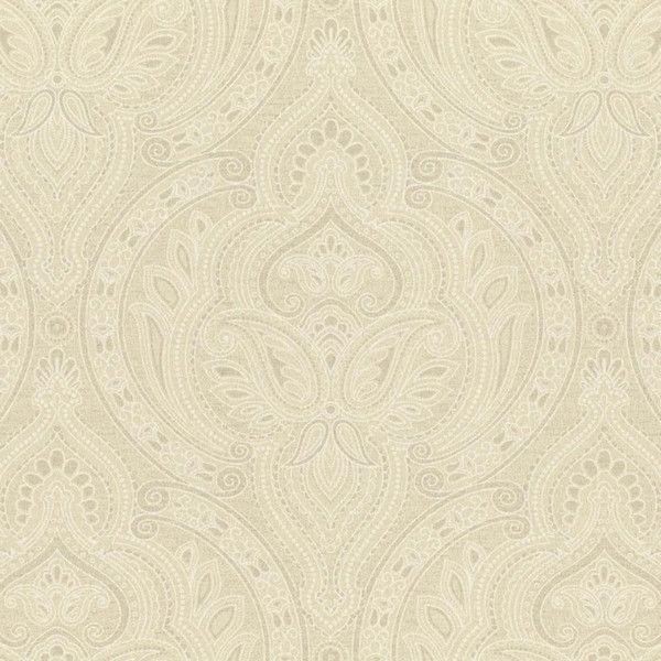 Обои флизелиновые Rasch Chatelaine II бежевые 1.06 м 955224
